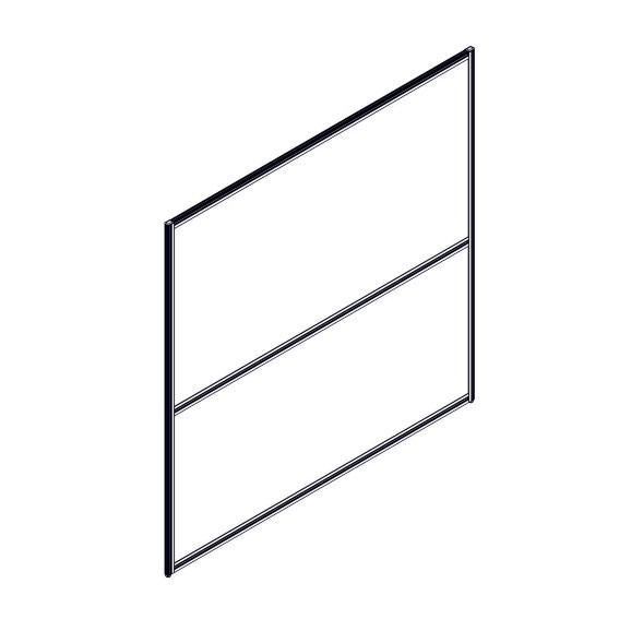 Секция глухой перегородки RP160SS160 1605х22х1600 RAND в Иваново 