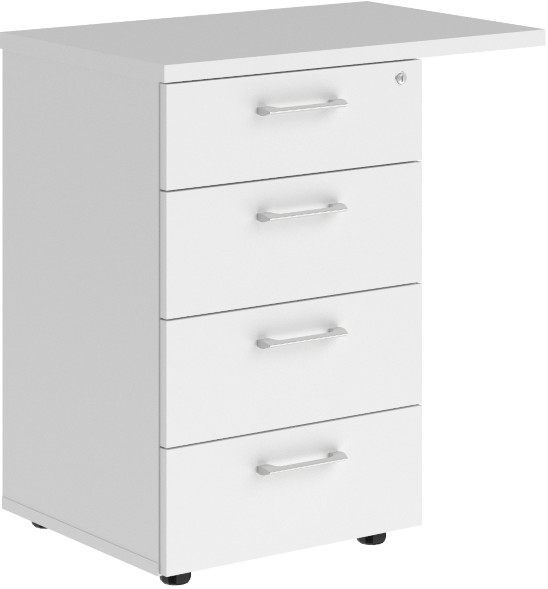 Тумба приставная XLC-4D.2A Белый 700х450х750 XTEN