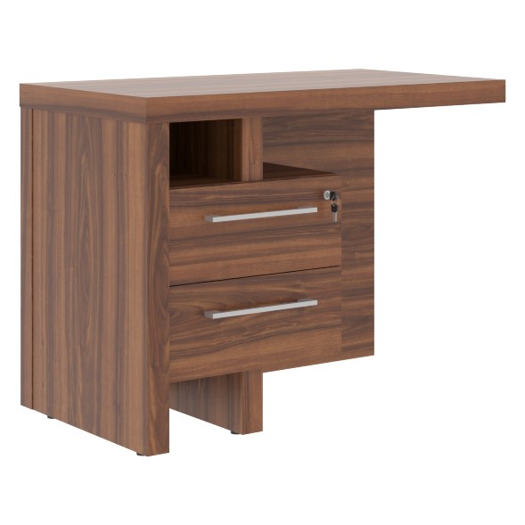 Тумба приставная стола левого ZCRT 1055.A(L) 1000х550х745 ZENN