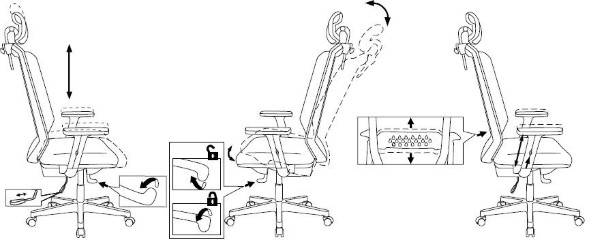 Кресло руководителя Бюрократ EXPERT