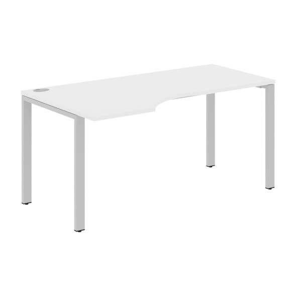 Стол эргономичный XS6CET 169(L) белый/антрацит 1600х900х750 XTEN-S60