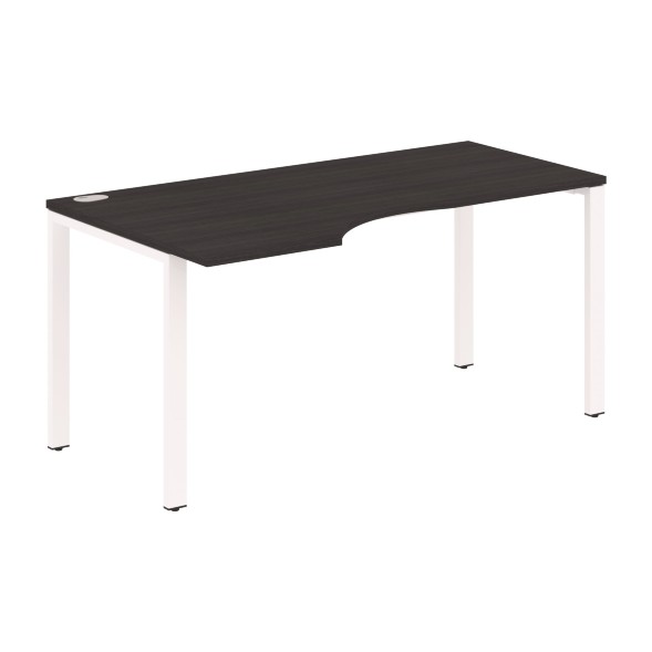 Стол эргономичный XS6CET 169(L) белый/антрацит 1600х900х750 XTEN-S60