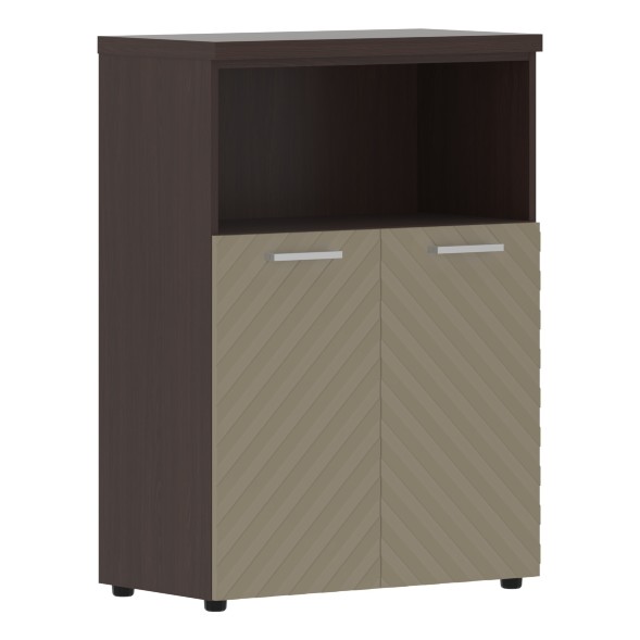 Шкаф с глухими малыми дверьми и топом TLMC 85.3 856х450х1203 TORR LUX