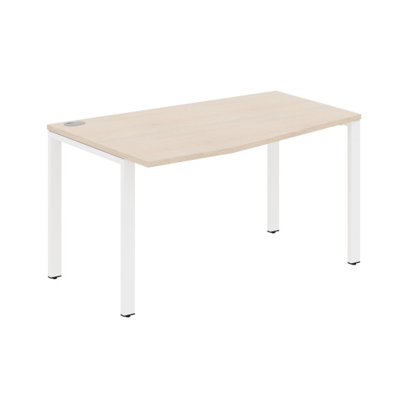 Стол эргономичный XS6CT 149(L) белый/антрацит 1400х900х750 XTEN-S60