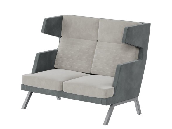 Aldo Диван двухместный высокий ALD-02 1430*960*1180