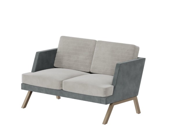 Aldo Диван двухместный ALD-02L 1430*875*890