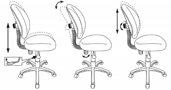Детское кресло Бюрократ KD-W6 с рисунком