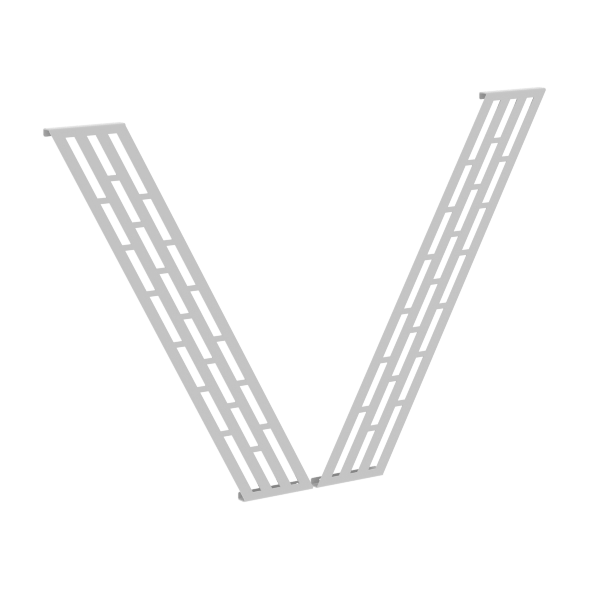 Элемент металлический (2шт) Накладка фронтальной панели XQPOF-2 131х22,5х846 XTEN-QP в Иваново 