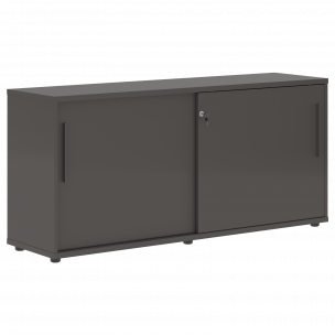 Шкаф низкий с дверьми купе ELC 1643 1606х430х750 EDIS