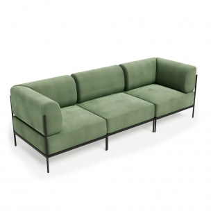 Рио Диван трёхместный РСЕ-06 2430*810*770