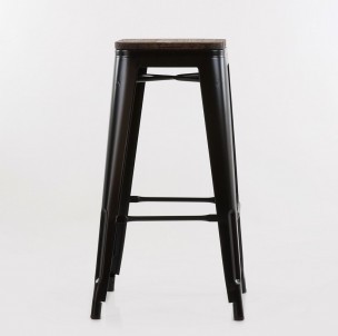 Стул Tolix Wood барный