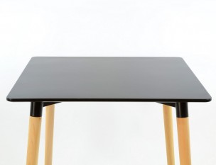 Стол Oslo Square BK, 80х80 см