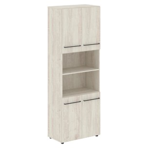 Шкаф с 2-мя комплектами глухих малых дверей LHC 80.4 800х430х2253 LOFTIS