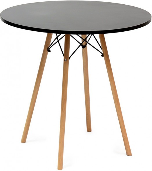 Стол DSW BK, d-80 см