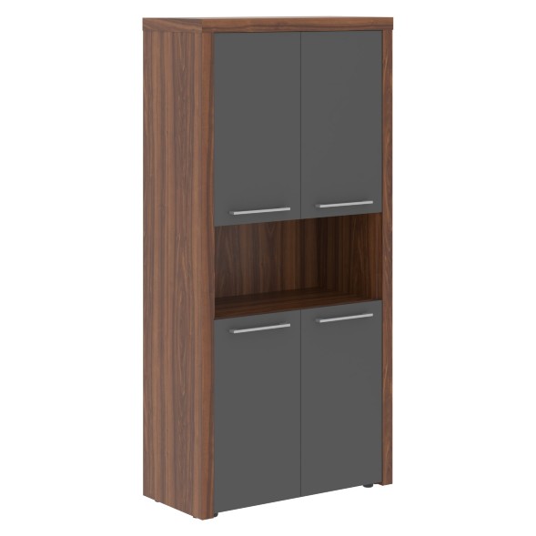 Шкаф с 2-мя комплектами глухих малых дверей и обвязкой ZHC 85.4 964х452х1984